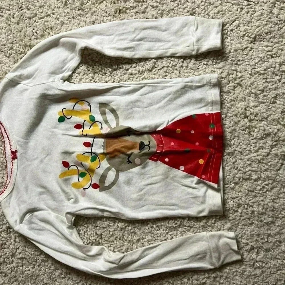 GIRLS CARTER’S CHRISTMAS PJ SET SIZE 5 GUC